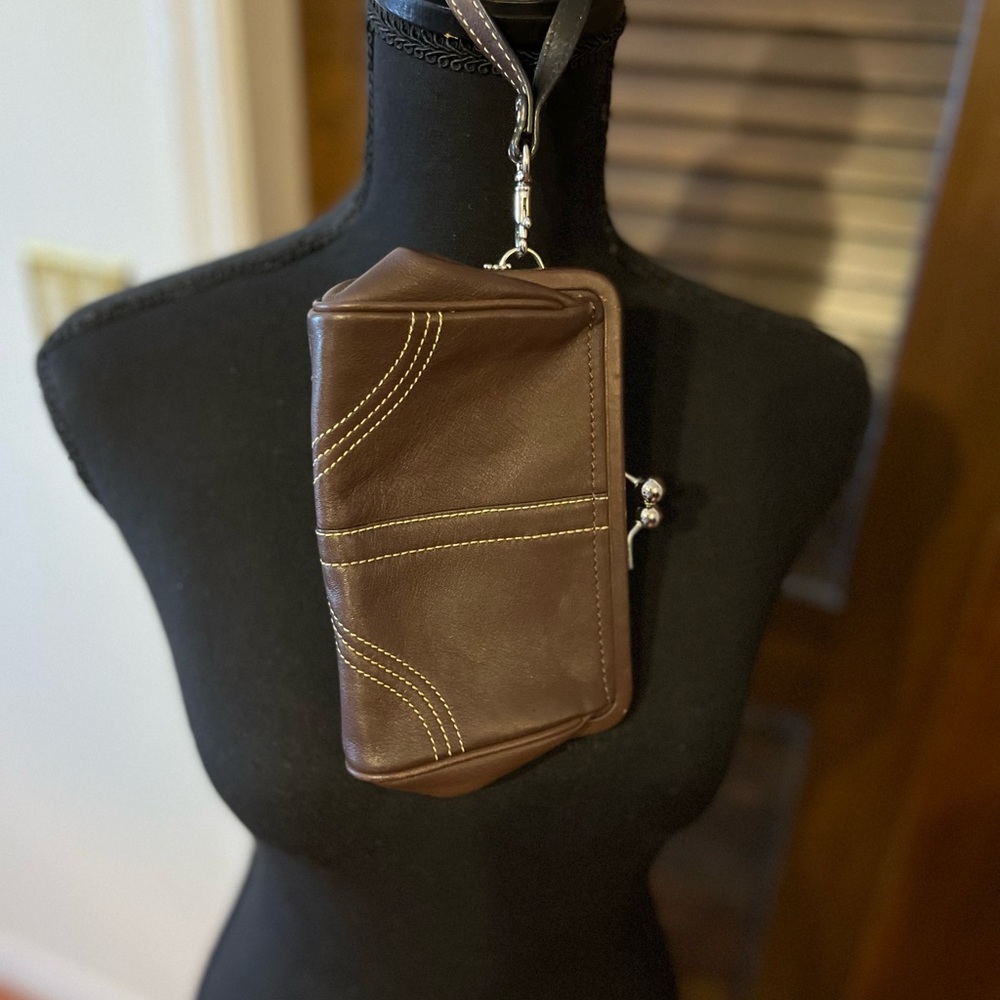 Coach Wristlet/ Mini Clutch